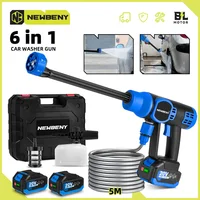 Brushless 200Bar High Pressure Washer Gun 6 IN 1 Cordless Efficient Car Garden Washing Power Tools For Makita 18V Battery 1