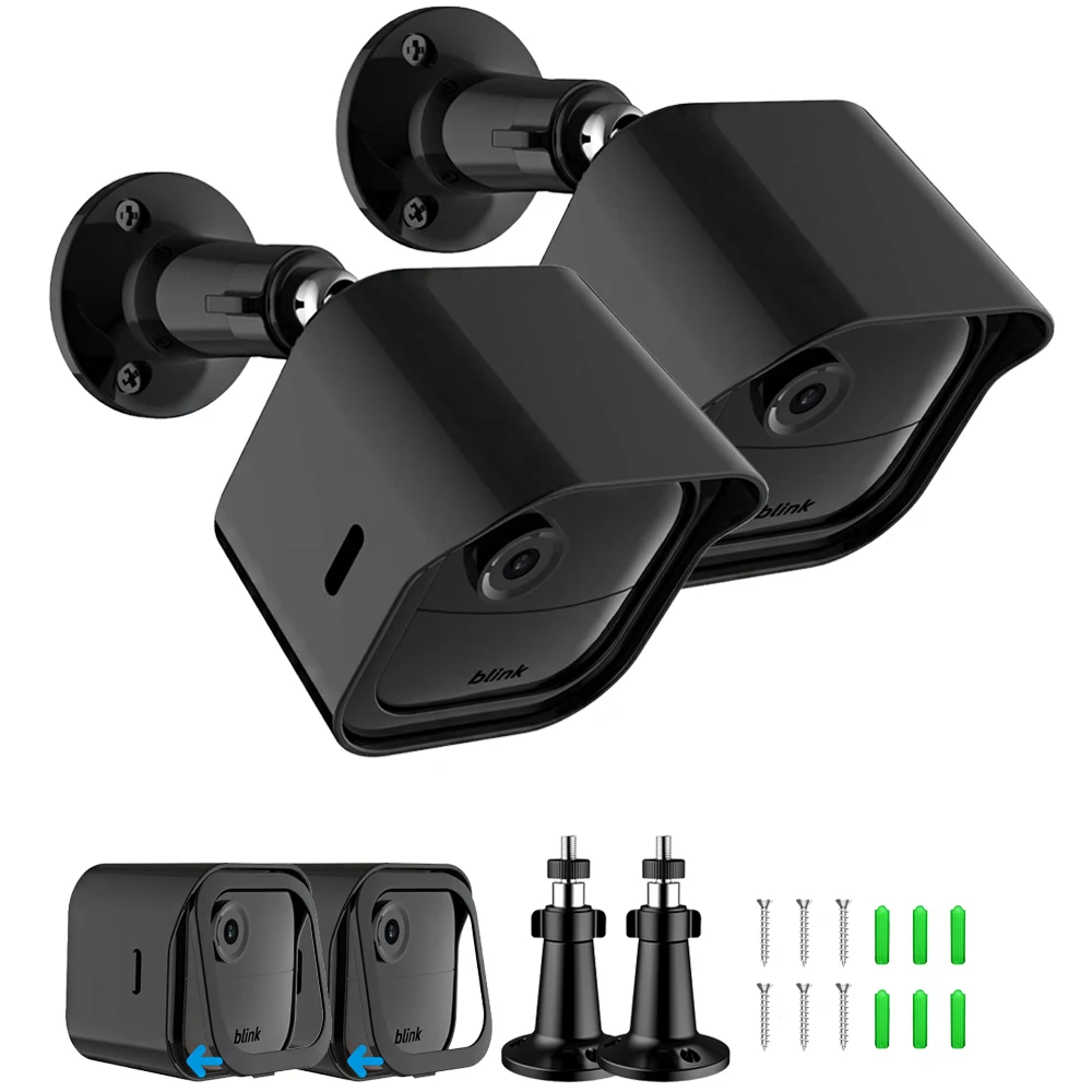 Camera Wall Mount for All New Blink Outdoor 4 (4th Gen), COOLWUF 並行輸入品 2Pcs Camera Wall Mount Stand For Blink Outdoor 4（4th Gen）Waterproof Cover  360 Degree Adjustable For Blink Camera 4th Gen Holder - AliExpress