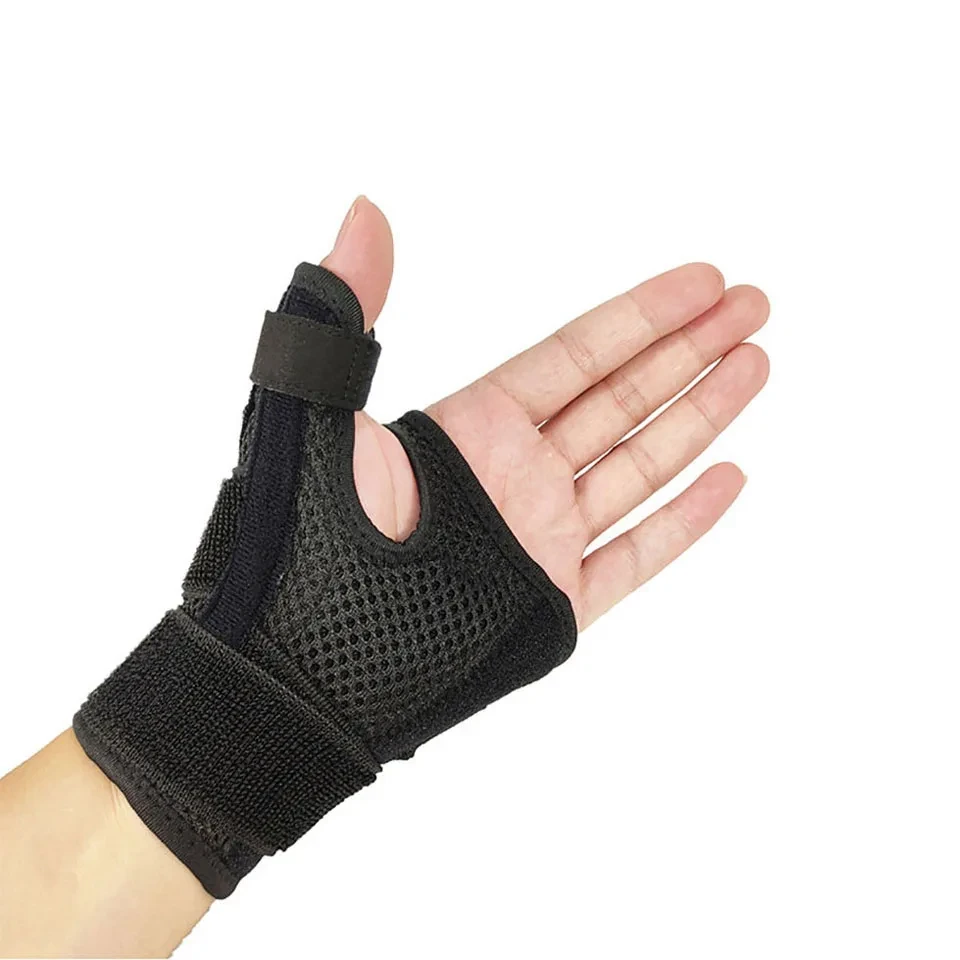 Flexible Thumb Splint Wrist Support Brace for Tendonitis Arthritis Breathable Fits Right and Left Hand 1PC