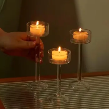 Romantic Glass Candle Holder 1