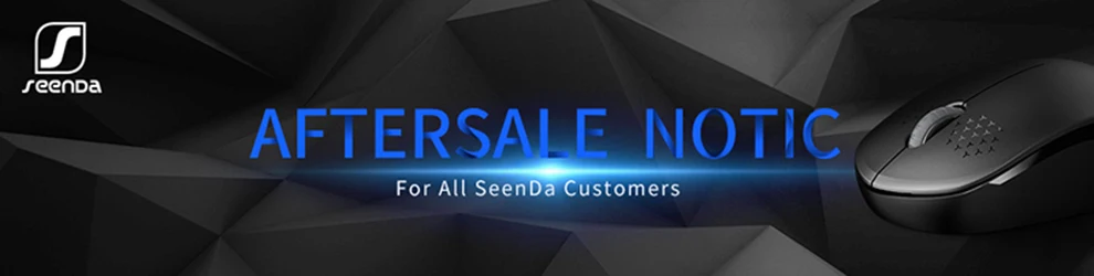 Seenda-usb teclado sem fio, teclas de design