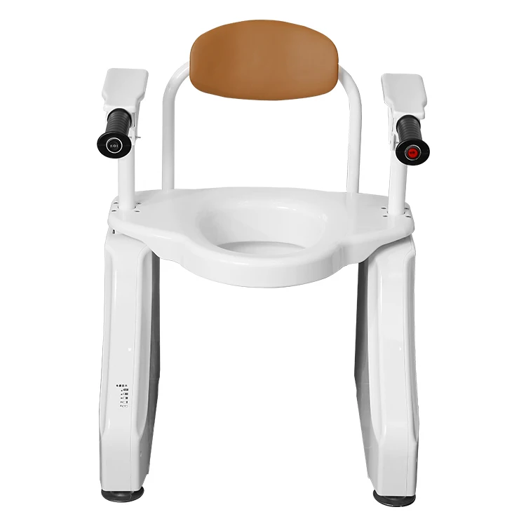 2024 Upgrade Portable Toilet Height Adjustable Toilet Portable Potty for Adults and Elderly 5