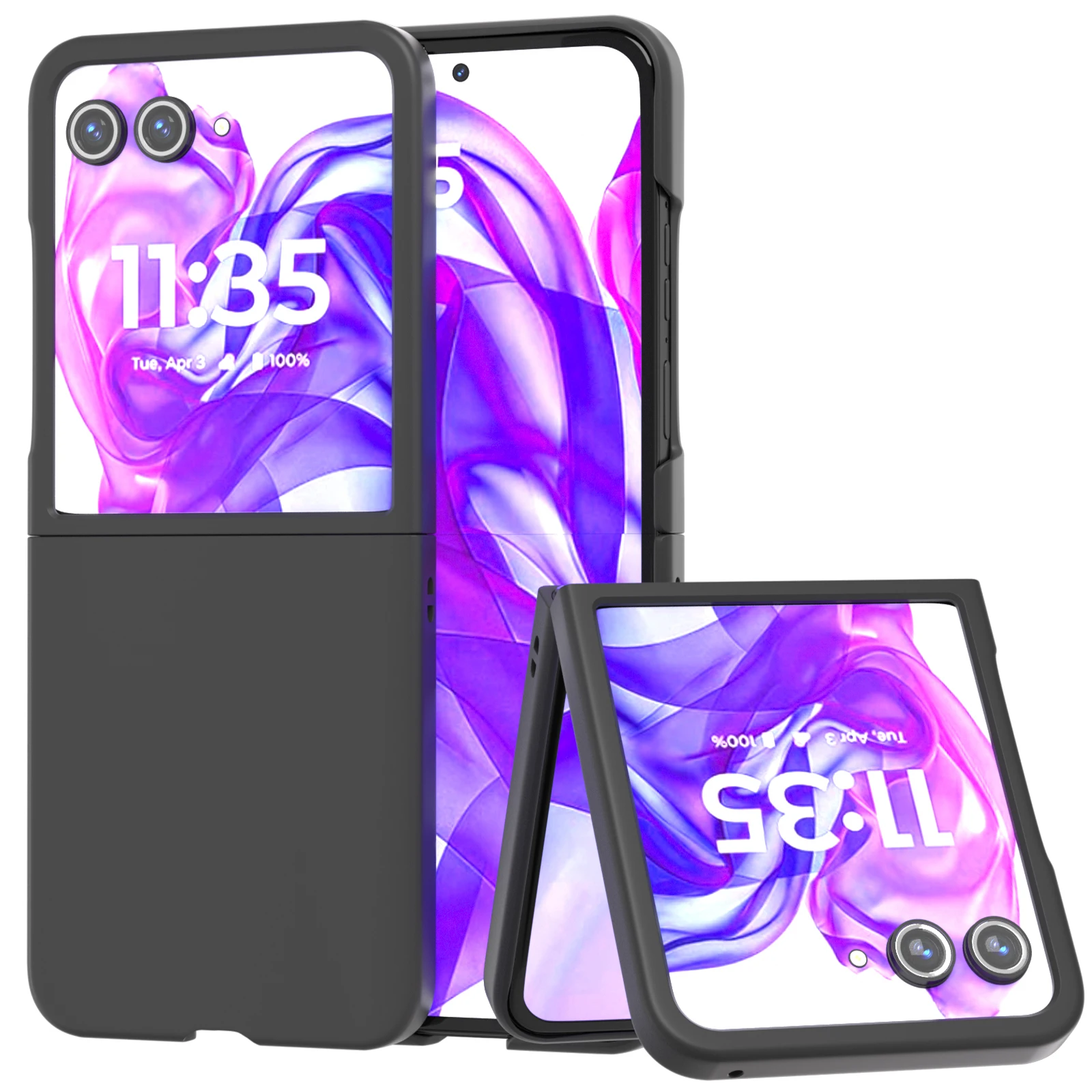 Luxurious Skin Feel Case with Hinge Protection and Anti-Scratch Lightweight Design