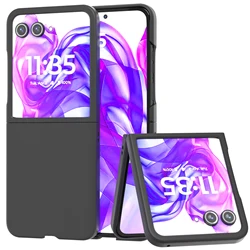 Luxurious Skin Feel Case with Hinge Protection and Anti - Scratch Lightweight Design for MOTO RAZR 70 (Black)