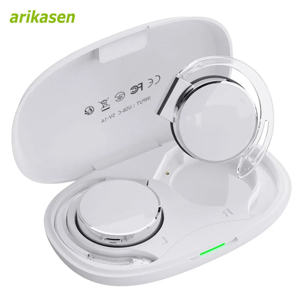 Cuffie True Open Ear Per Un Suono Stereo Di Lunga Durata Cuffie Bluetooth Tws 5.3 Con Microfono Auricolari Wireless Per Lo Sport