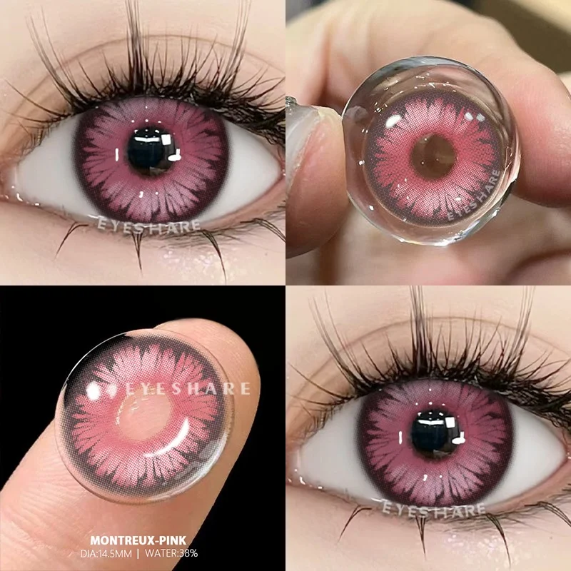 Vibrant Cosplay Colored Contact Lenses – Blue & Purple Yearly Wear