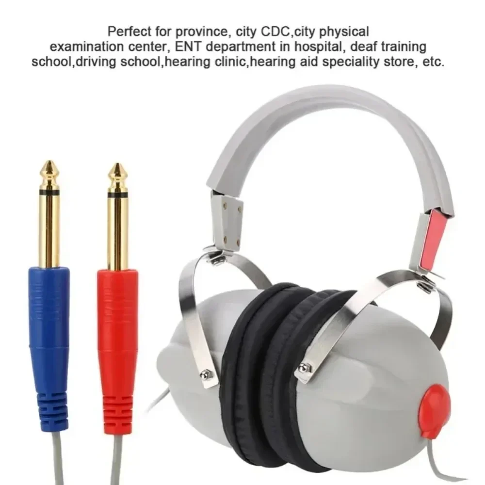 Profession Air Conduction Headphones Hearing Test Earphone Portable TDH39 DD45 Audiometer Headphone High-Sensitivity Ear Care 4