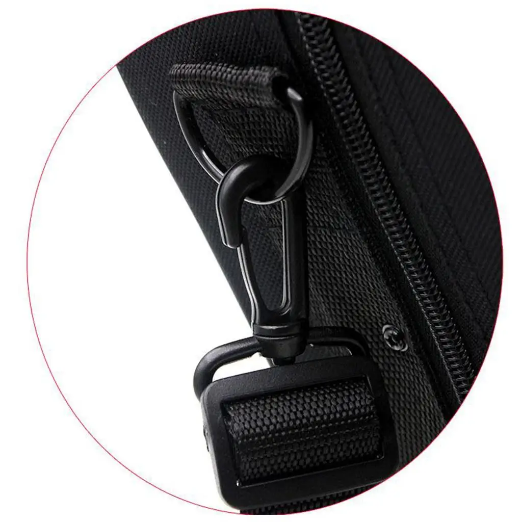 600D Water-resistant Foam Padded Clarinet Case Clarinet bag Storage Carrying Protective Case