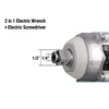 Electric Impact Wrench Brushless Motor Strong Torque 30000Amh Li-ion Battery LED Light Cordless Wrench Impact for Car Tires Tool 5