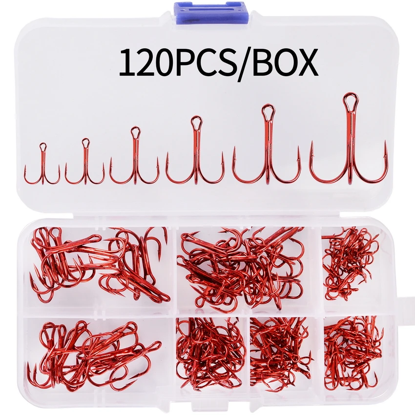 120pcs Red Hook