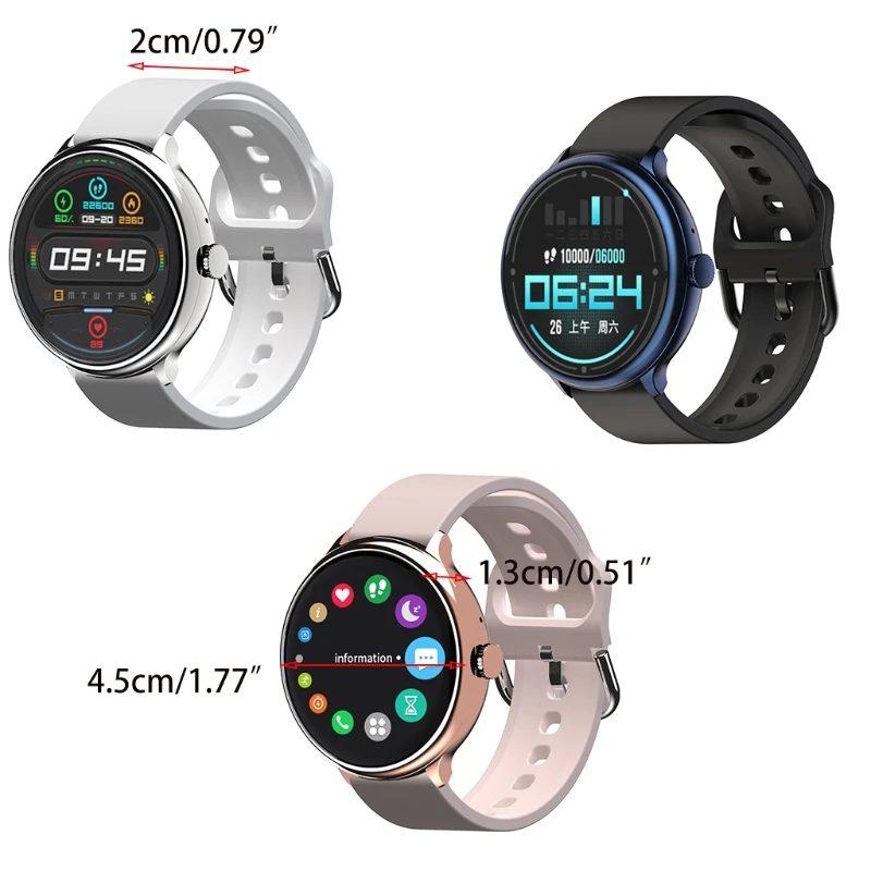 Kx4a K50smart Sports Watch Men Women Sleep Temperature Monitoring