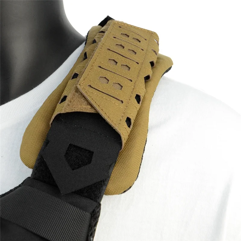 Shoulder Pads Breathable Vest Shoulder Pads Cushioning Non-Slip Outdoor Strap