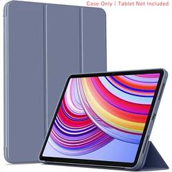 Custodia Flip a Tri-Foglio - Cover Protettiva in PU Pelle con Supporto Magnetico e Funzione Auto Sleep/Wake
