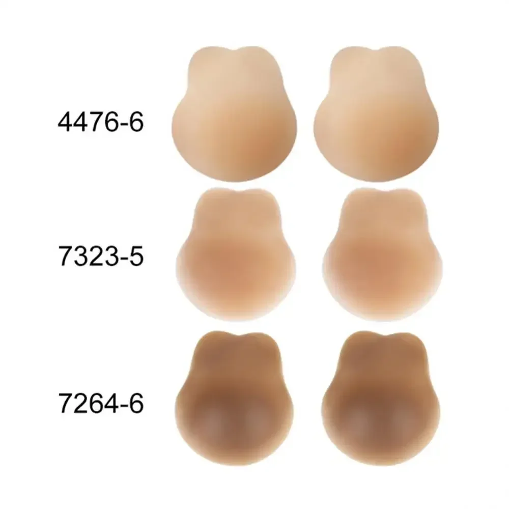 Silicone Bra Invisible Breast Paste for women Rabbit Ear Lift Up Nipple Cover Adhesive Strapless Backless Gathering Chest Paste