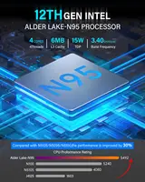 ACEMAGIC GK3PLUS Mini PC 16GB DDR4 1TB SSD 12th Gen Alder Lake-N95 Mini Desktop Computer Support 2xHDMI+VGA 4K Triple Display 2