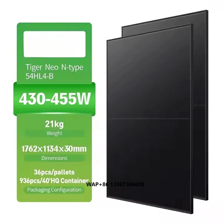 США Local Stock Solar Trina Jinko Longi Solar Panel 440W All Black PV Module