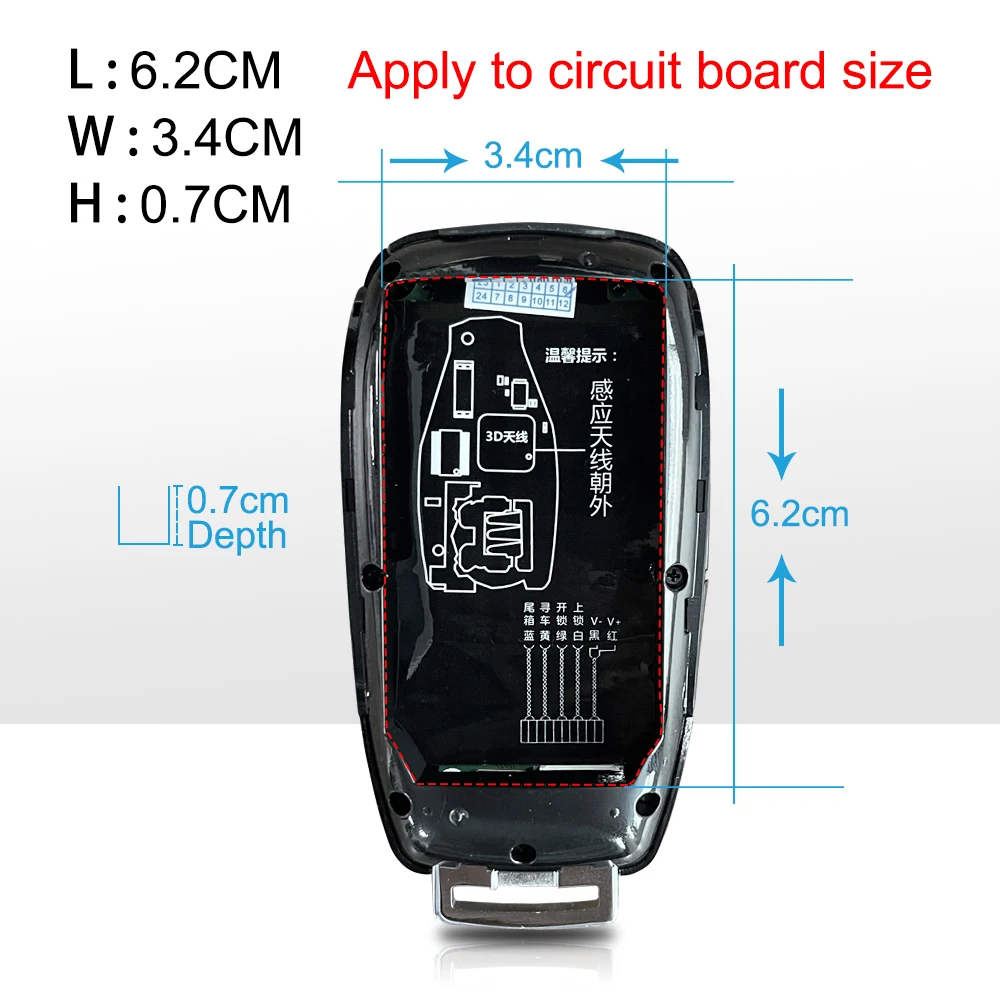 TK900+ Modified Smart Remote LCD Key Screen Display For Benz/BMW/Audi/Lexus/Toyota/Ford/Suzuki/KIA OBD Comfortable Keyless Entry