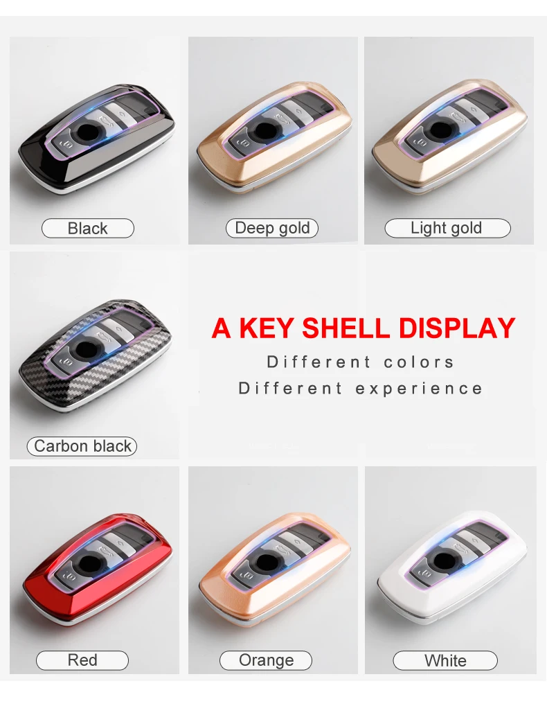 Cover chiate/telecomando per BMW F30 F20 F11 F10 E87 G20 E46 f31 F34 G30 X3 F25 520 525li M3 M4 Serie 1 3 5 Accessori Auto - Sb095ee28e2e645a28ba332bab21d35c3Y