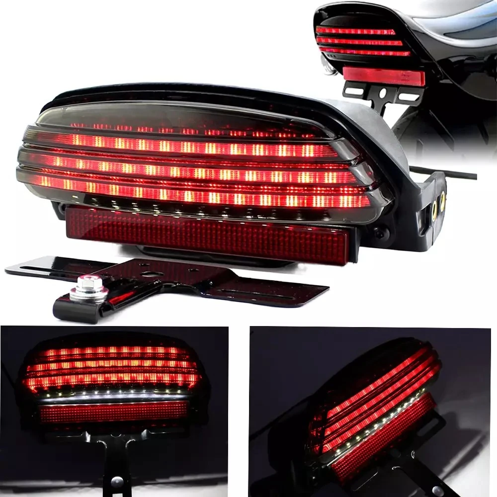 Superstar 3900 Luz Indicadora De Señal De Giro Universal De 9 LED Para Motocicleta Luz Ambar Casco Harley Davidson