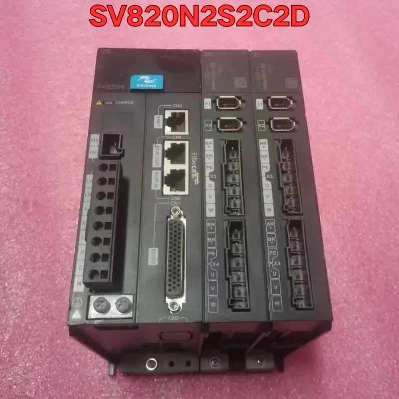 

Second-hand disassembled dual-axis servo controller SV820N2S2C2D is in good working order