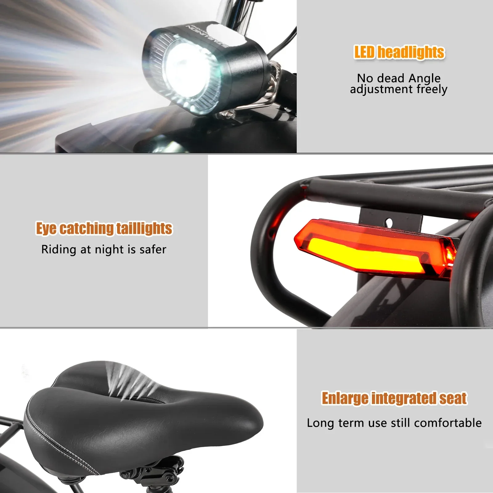 CMACEWHEEL KS26 Electric Bike 26 Inch Fat Tire E-Bike 48V/18Ah Battery Electric Mountain Bike for Women/Men 7 Speed Sb0961f32cf924998ba3af5921a0ba684q