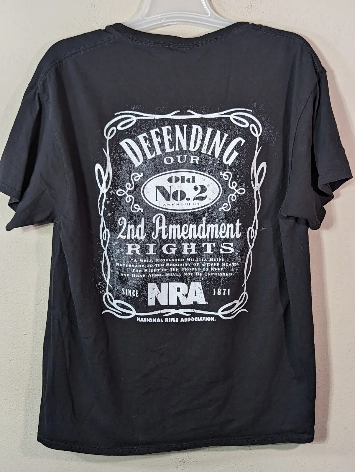 Футболка NRA Old № 2, патриотическая футболка с надписью «Право пистолета», американская, патриотическая, размер XL, длинные или Короткие рукава