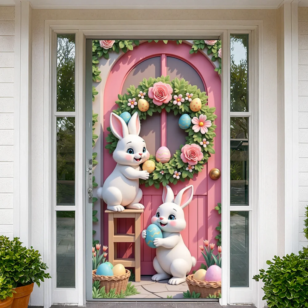 Easter Bunny Door Decor 1