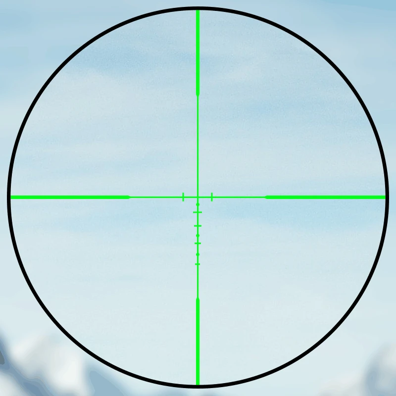 FIRE WOLF 1-4x20 Rifle Scope Green Red Illuminated Riflescope Range Finder Reticle Rifle Scope Air Optical Sight Hunting rifle scope