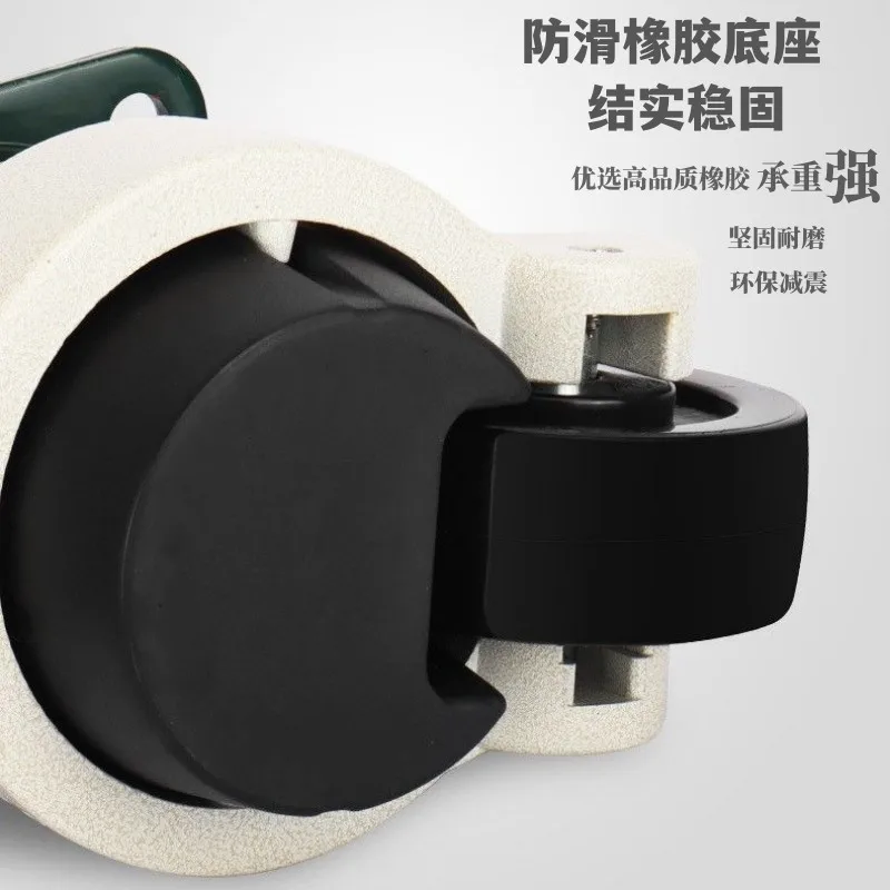 Stainless steel 80F60F100F anti-static triangle plate handle adjustment wheel profile universal wheel