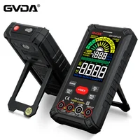 GVDA Professional Digital Multimeter True RMS Capacitance Tester Rechargeable Battery Ohm Hz AC DC 1000V 10A Multitester Meter 1
