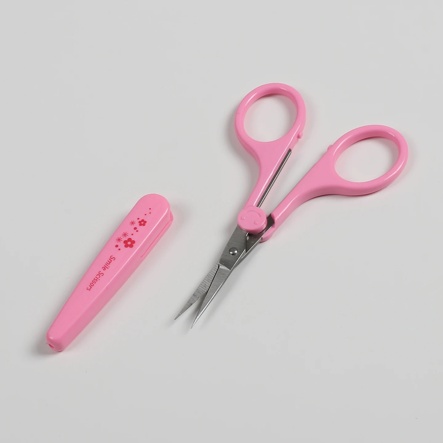 Stainless Steel Small Scissors with Protective Sheath Office Handheld Use Ideal for Handicraft Paper Cutting and Household Use - 4