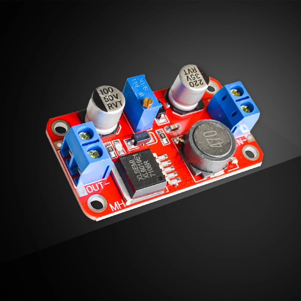 XL6019 Step Up Converter Module 3V-40V To 5V-45V Booster Power Supply Module Adjustable Output for Handheld Device Power Supply