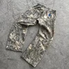 Y2K Streetwear Men Camouflage Pattern Print High Street Hip Hop Sweatpants Women Oversized Unisex Casual Camo Baggy Pants Gothic