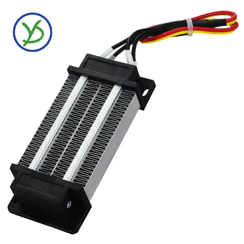 200W 12V 120x50mm AC DC Heating Element Insulated Thermos PTC Ceramic Air  Heater Incubator Heater Electric Heater