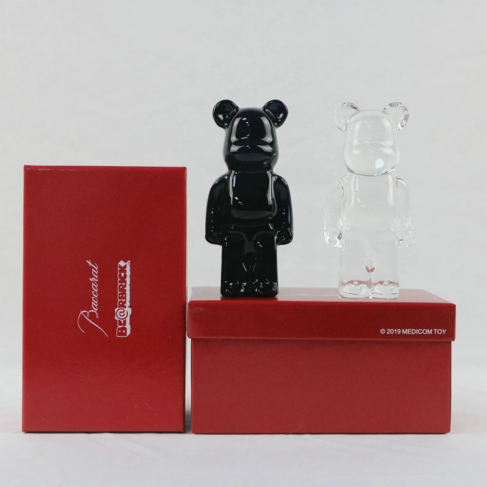 Bearbrick-Figurines d'action de jeu de marée, blocs de dessin animé,  poupées d'ours, modèle de décoration de la maison, jouets pour enfants,  cadeau de