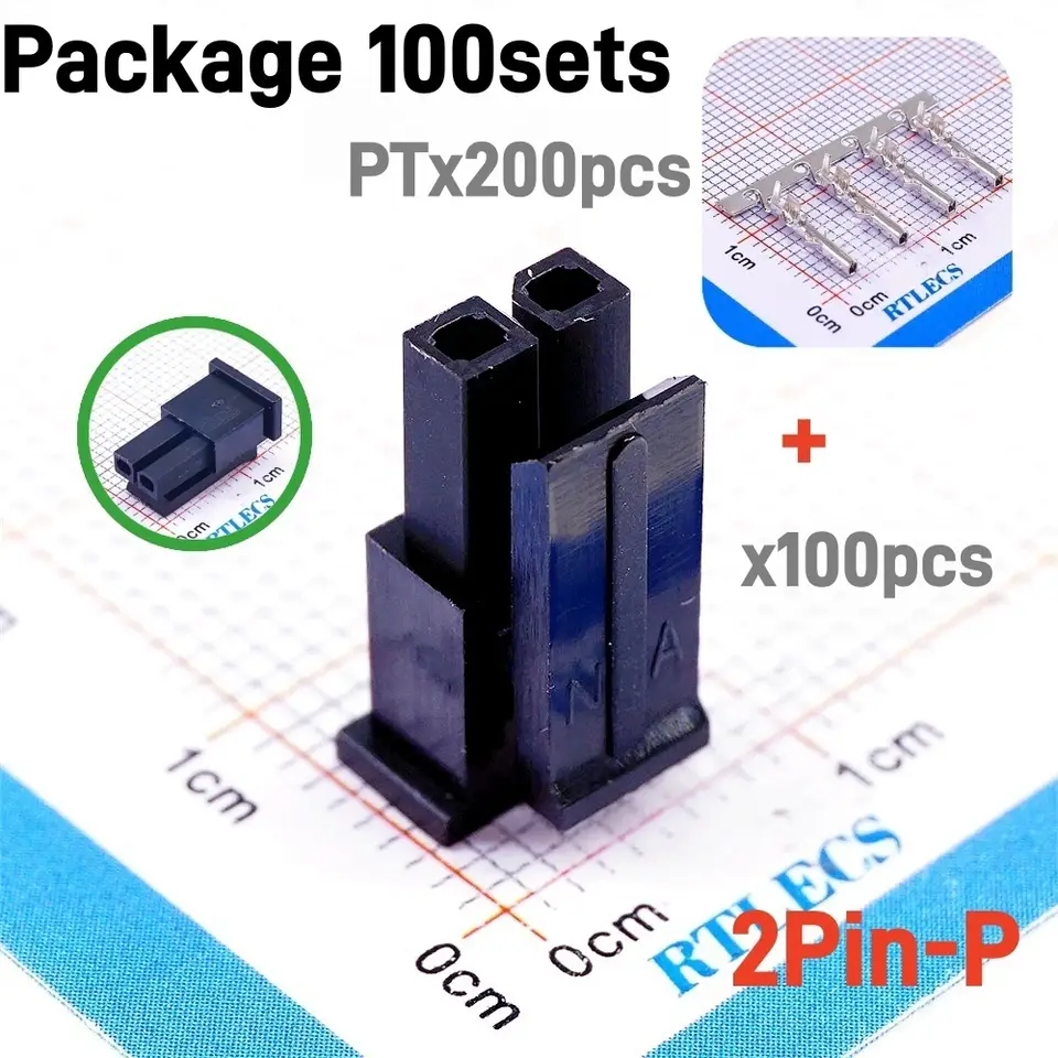 10 100 Sets Micro-Fit 3.0 MM Connector Single Row Male Housing Plug 1x2 2 Pin 3 4 5 6 7 8 9 10 Pin/Matching Female Terminal image 6