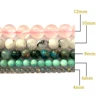 Faceted Love Heart 8MM Agate Rhodochrosite Quartz Natural Stone Loose Space Beads for Jewelry Making Diy Bracelet Accessories 4