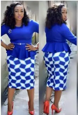 African dress summer african women plus size dress L-5XL