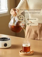 220V 1L Electric Health Preserving Pot Household Office Glass Dessert Tea Cooking Pot Multi Cooker Water Boiling Kettle 2