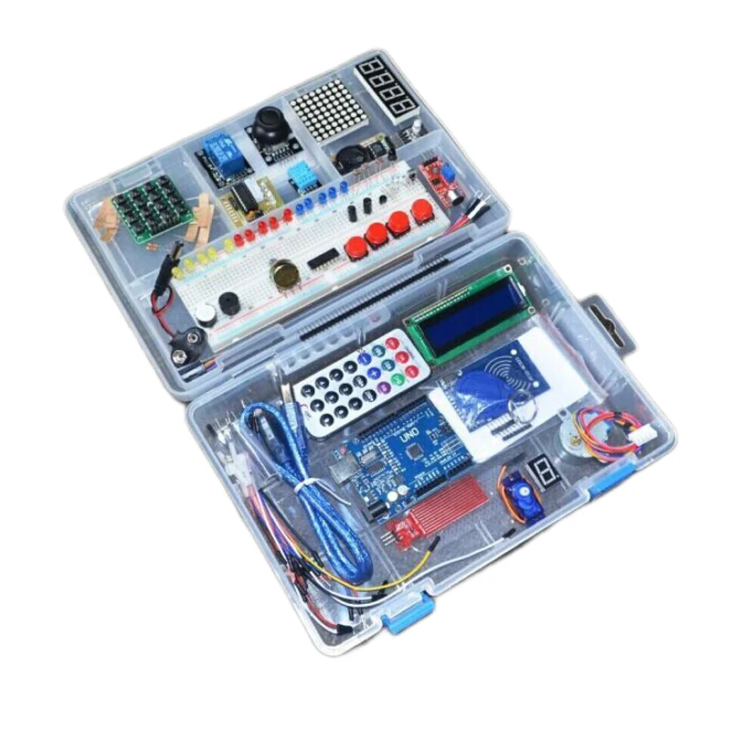 UNO-R3-Learning-Kit-Upgrade-RFID-Starter-Kit-Stepper-Motor-LED-Relay ...