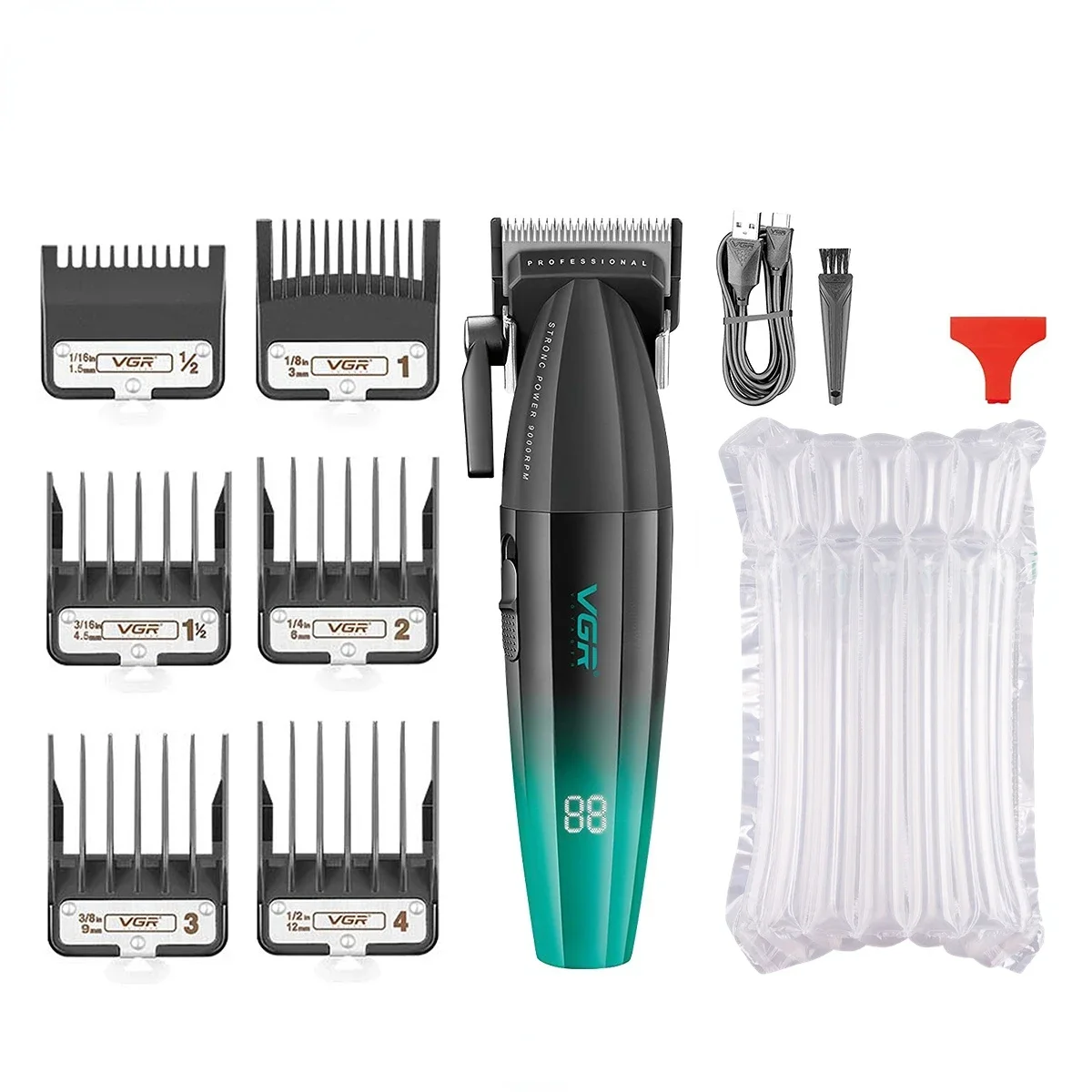 VGR أفضل المنتجات مبيعًا ماكينات قص الشعر ماكينة ك...