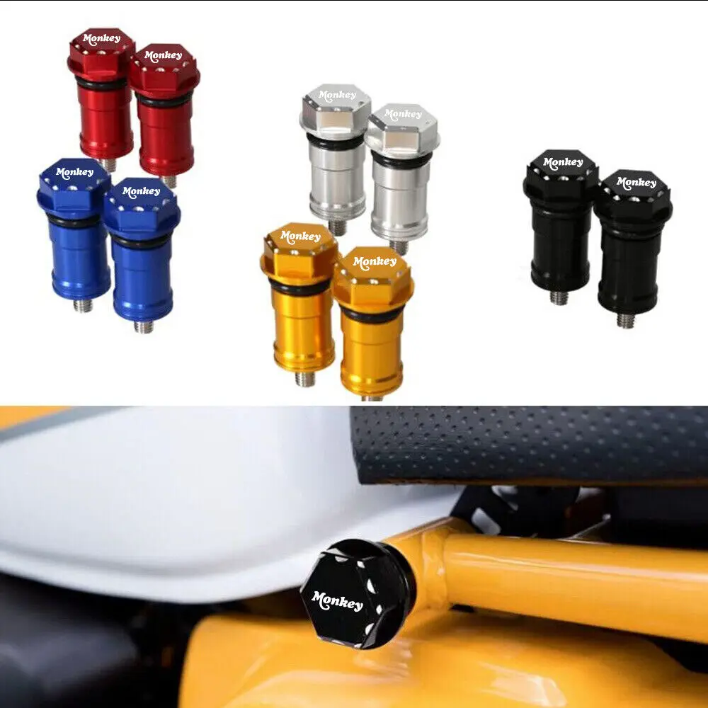 

Motorcycle CNC Hex Seat Bolts Hooks Seat Screws Frame Cap For Honda Monkey 125 MONKEY125 Z125 Z 125 2018-2023