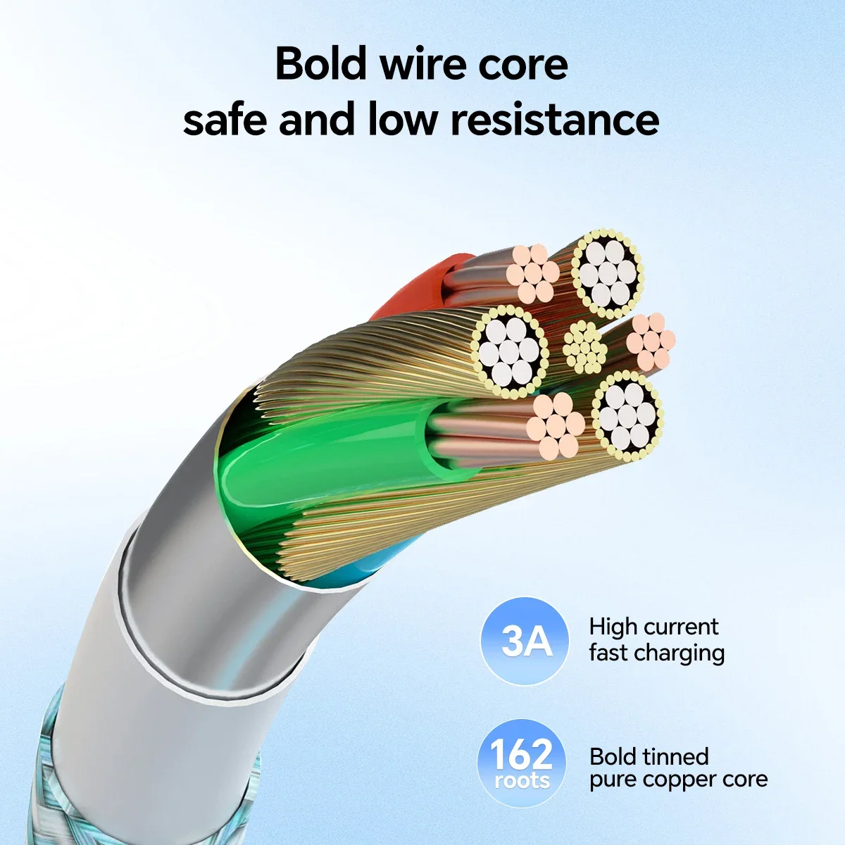 High-Speed USB Cable with Lightning Connector - Fast Charging & Data Transfer