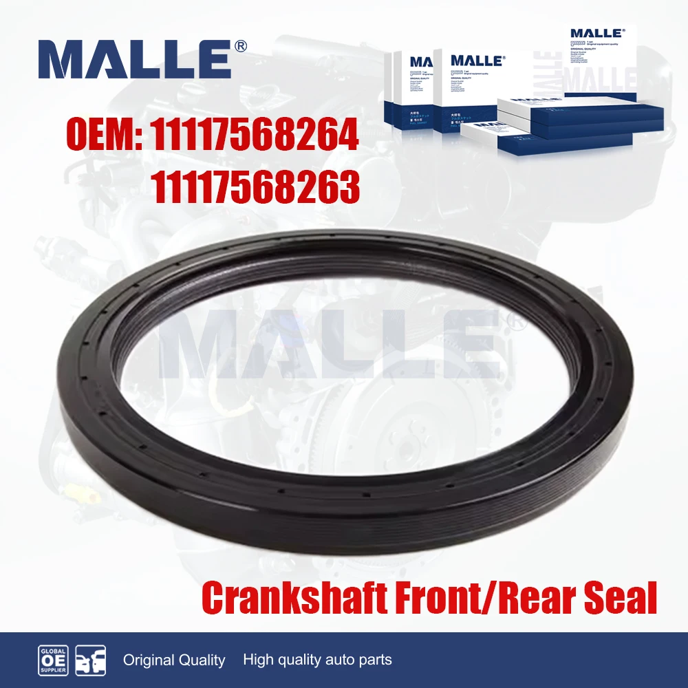 Crankshaft Oil Seal For BMW F20 F21 F80 MINI Cooper R55 R56 1.6T N12 N13 Engine Auto Parts Front Rear 11117568264 11117568263 crankshaft oil seal