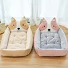Winter Warm Puppy Cat Bed Sofa Washable Cartoon Pet Beds for Small Dogs Cats Yorkies Katten Kennels Pets Products Accessories
