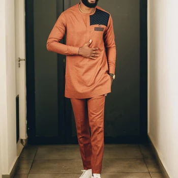 Segun Long Sleeve Dashiki Outfit