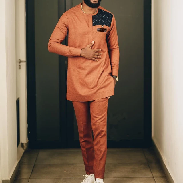 Segun Long Sleeve Dashiki Outfit