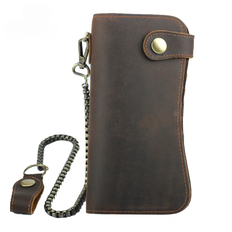 

Men's Mobile Phone Bag 2024 New Large Capacity Simple Chain Anti-theft Brush Clutch Bag Fashionable Multi-card Slot Wallet