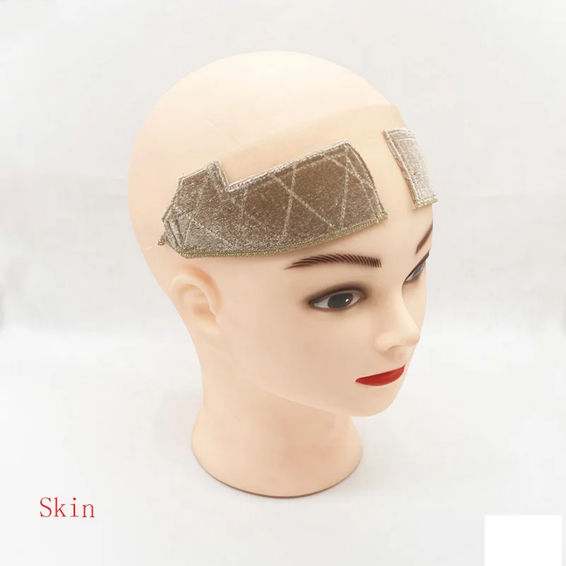 Transparent Elastic Fishwire Headband Invisible Non-slip Soft Velvet Women Wig Grips Headband Adjustable Hair Accessories 4