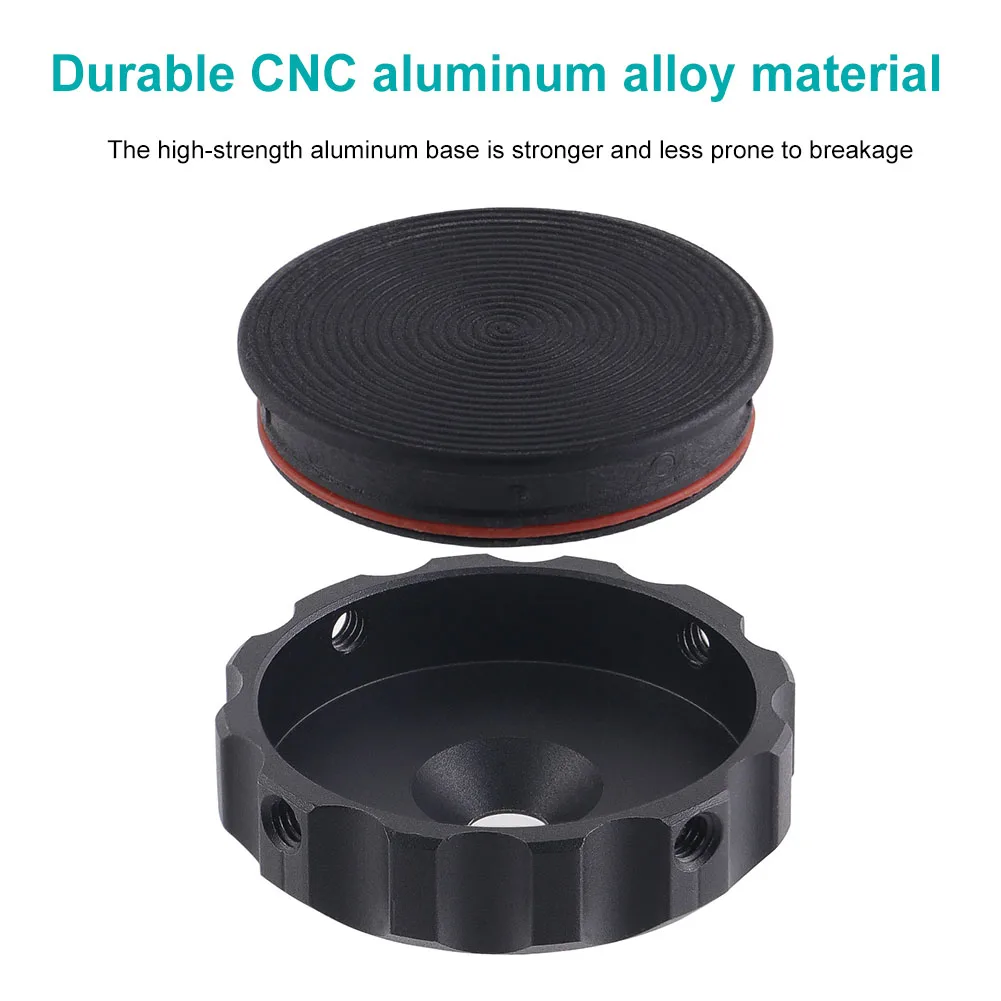 Bike Headset Top Cap Aluminum Alloy Bicycle Mount Anti-Theft Case Bicycle Headset Cap Protective Case for Airtag Storage